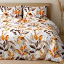 Pościel satyna bawełniana LEAVES/200x220 EXCLUSIVE