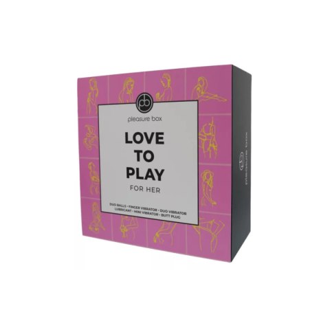 Zestaw Dla Niej Pleasure Box Love To Play Dreamtoys