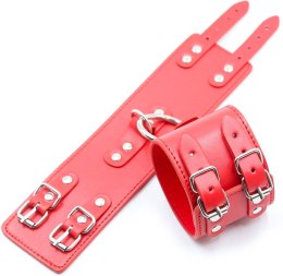 Intimate Distribution Fetish Fever - Cuffs with two buckles - Red