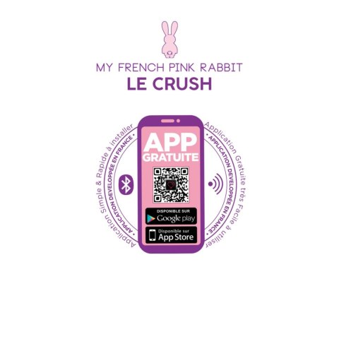 Intimate Distribution Le Crush Violet - App controlled