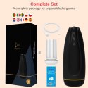 Intimate Distribution Masturbator - Nappex™ Branco Black - Premium Mastubators (10 Languages