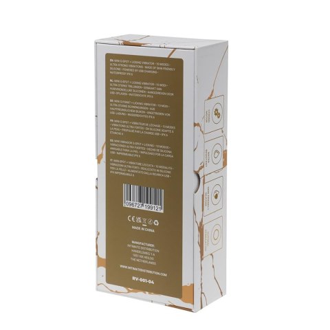 Intimate Distribution Rouge Velvet - Mini G-Spot + Licking Vibrator