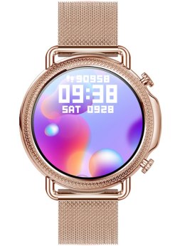 Rubicon SMARTWATCH DAMSKI Rubicon RNBE74 - TERMOMETR, PULSOKSYMETR (sr020e)
