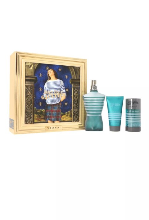 Zestaw Jean Paul Gaultier Le Male Edt 125ml + After Shave Balm 50ml + Deodorant Stick 75g