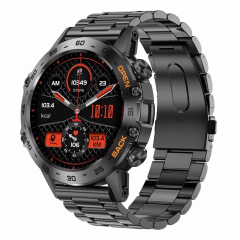 Gravity SMARTWATCH MĘSKI GRAVITY GT9-2 - WYKONYWANIE POŁĄCZEŃ, CIŚNIENIOMIERZ (sg021b)