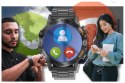 Gravity SMARTWATCH MĘSKI GRAVITY GT9-2 - WYKONYWANIE POŁĄCZEŃ, CIŚNIENIOMIERZ (sg021b)