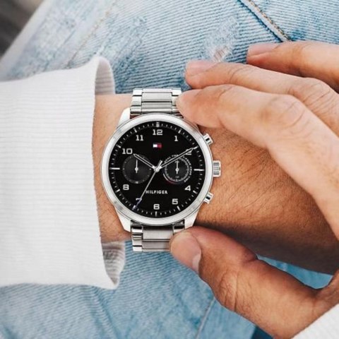 Tommy Hilfiger ZEGAREK MĘSKI TOMMY HILFIGER 1791784 PATRICK (zf034c)