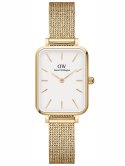Daniel Wellington ZEGAREK DAMSKI DANIEL WELLINGTON Quadro Pressed Evergold 20mm DW00100556 + BOX (zw520a)