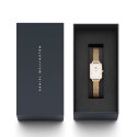 Daniel Wellington ZEGAREK DAMSKI DANIEL WELLINGTON Quadro Pressed Evergold 20mm DW00100556 + BOX (zw520a)