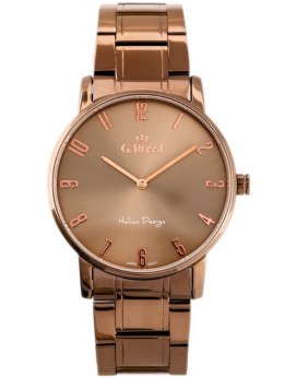 G. Rossi ZEGAREK G. ROSSI - 10194B-2B3 (zg257f) brown + BOX
