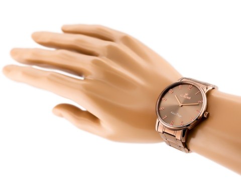 G. Rossi ZEGAREK G. ROSSI - 10194B-2B3 (zg257f) brown + BOX