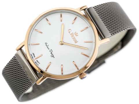 G. Rossi ZEGAREK G. ROSSI - 10771B-3B4 (zg717g) + BOX