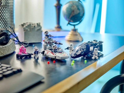 LEGO 40755 Star Wars Imperialny transportowiec kontra zwiadowczy śmigacz Rebelii