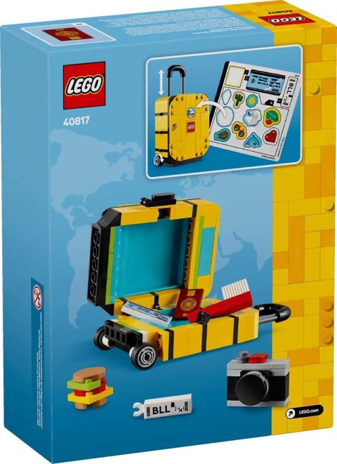LEGO 40817 Żółta walizka podróżna