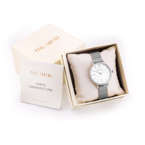 Paul Lorens ZEGAREK DAMSKI PAUL LORENS - PL12894B-3C1 (zg553b) + BOX