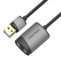 Zewnętrzna karta dźwiękowa USB Vention 0,15m