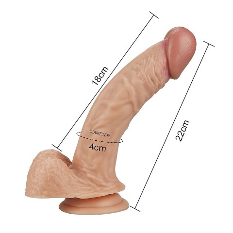 LOVETOY 8.5" REAL EXTREME DILDO