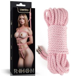 LOVETOY LINA DO KRĘPOWANIA REBELLION ROSE SILKY BONDAGE ROPE
