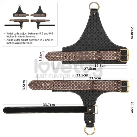 LOVETOY REBELLION REIGN UNDER MATTRESS RESTRAINT