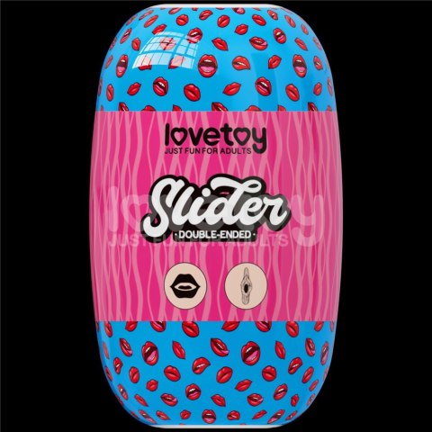 LOVETOY SLIDER DOUBLE-ENDED MASTURBATOR