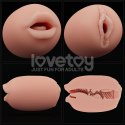 LOVETOY SLIDER DOUBLE-ENDED MASTURBATOR