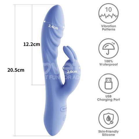 LOVETOY WIBRATOR L'ALLURE SWIRL RECHARGEABLE