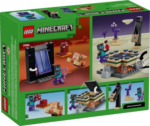 LEGO Minecraft 21584 Podróż przez portal do Netheru i Endu