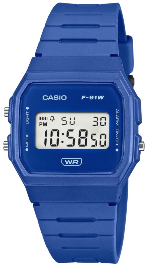 CASIO Zegarek CASIO Unisex F-91WB-2A1DF + BOX