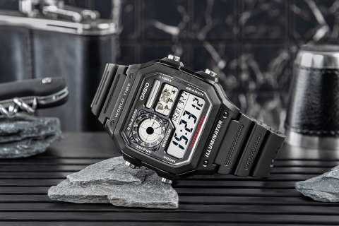 CASIO Zegarek Męski CASIO AE-1200WH-1AVDF + BOX