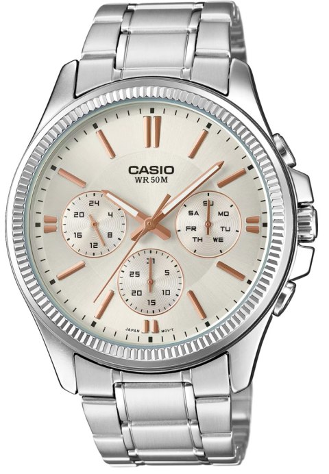 CASIO Zegarek Męski CASIO MTP-1375D-7A2VDF + BOX