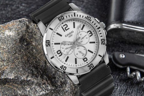 CASIO Zegarek Męski CASIO MTP-VD300-7BUDF + BOX