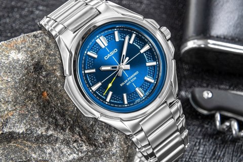 CASIO Zegarek Męski CASIO Solar MTP-RS100D-2AVDF + BOX