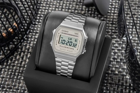 CASIO Zegarek Męski CASIO VINTAGE A168WA-8AYDF + BOX