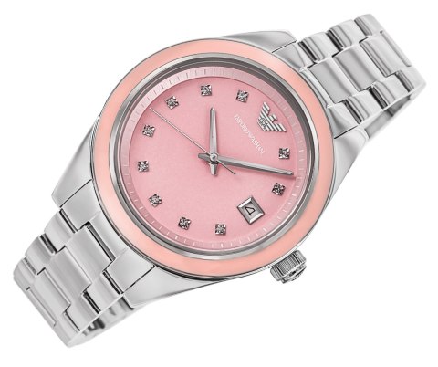 EMPORIO ARMANI Zegarek Damski EMPORIO ARMANI Leo AR11546 + BOX