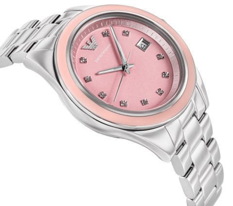 EMPORIO ARMANI Zegarek Damski EMPORIO ARMANI Leo AR11546 + BOX