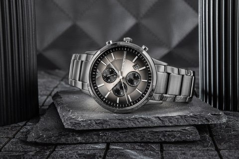 EMPORIO ARMANI Zegarek Męski EMPORIO ARMANI Renato AR11531 + BOX
