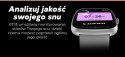 Gravity Smartwatch Damski GRAVITY GT18-2 Różowy Pasek Silikonowy + Biały Pasek