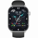 Gravity Smartwatch Damski GRAVITY GT28-9 Pasek + Bransoleta Czarno Srebrny