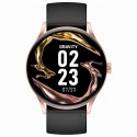 Gravity Smartwatch Gravity Czarno Różowy GT2-2 PRO
