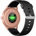 Gravity Smartwatch Gravity Czarno Różowy GT2-2 PRO