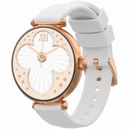 Gravity Smartwatch Gravity Różowe Złoto Biały 2 Paski GT26-2