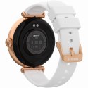 Gravity Smartwatch Gravity Różowe Złoto Biały 2 Paski GT26-2
