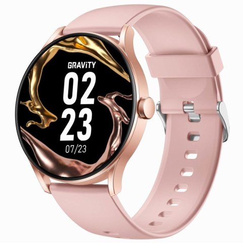 Gravity Smartwatch Gravity Różowy GT2-1 PRO