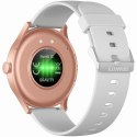 Gravity Smartwatch Gravity Szaro Różowy GT2-3 PRO