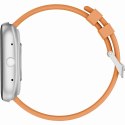 Gravity Smartwatch Męski GRAVITY GT18-4 Pomarańczowy Pasek Silikonowy + Czarny Pasek