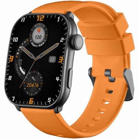 Gravity Smartwatch Męski GRAVITY GT28-2 Pasek + Bransoleta Pomarańczowo Czarny
