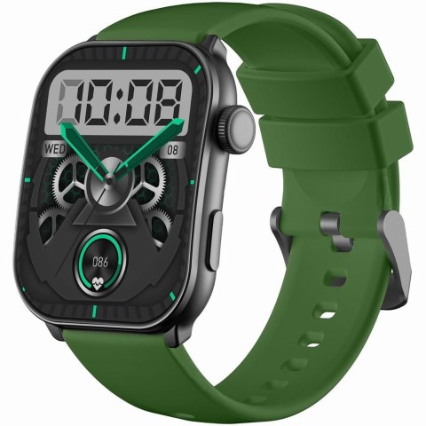 Gravity Smartwatch Męski GRAVITY GT28-4 Pasek + Bransoleta Zielono Czarny