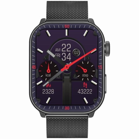 Gravity Smartwatch Męski GRAVITY GT28-4 Pasek + Bransoleta Zielono Czarny