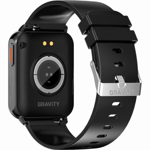 Gravity Smartwatch Gravity Czarny 2 Paski GT17-7