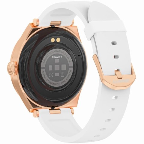 Gravity Smartwatch Gravity Różowe Złoto Biały GT25-4